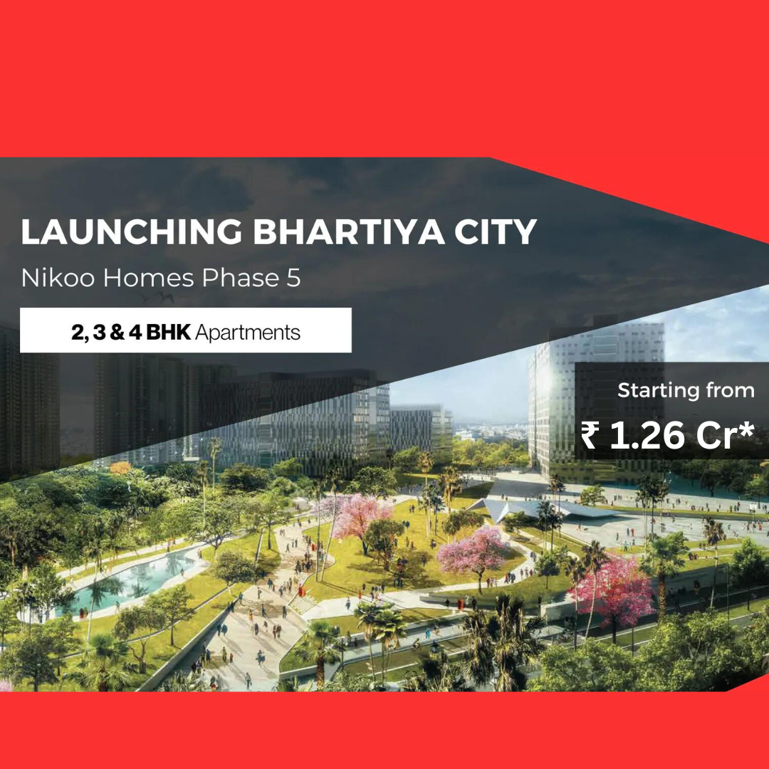 Banner Image for Bhartiya Nikoo Homes Launching Phase 5